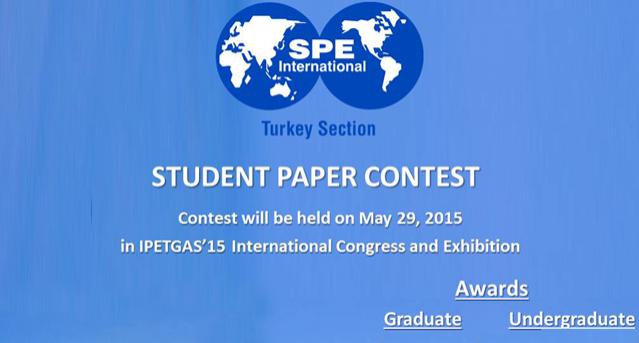 SPE Turkey 2015 Student Paper Contest